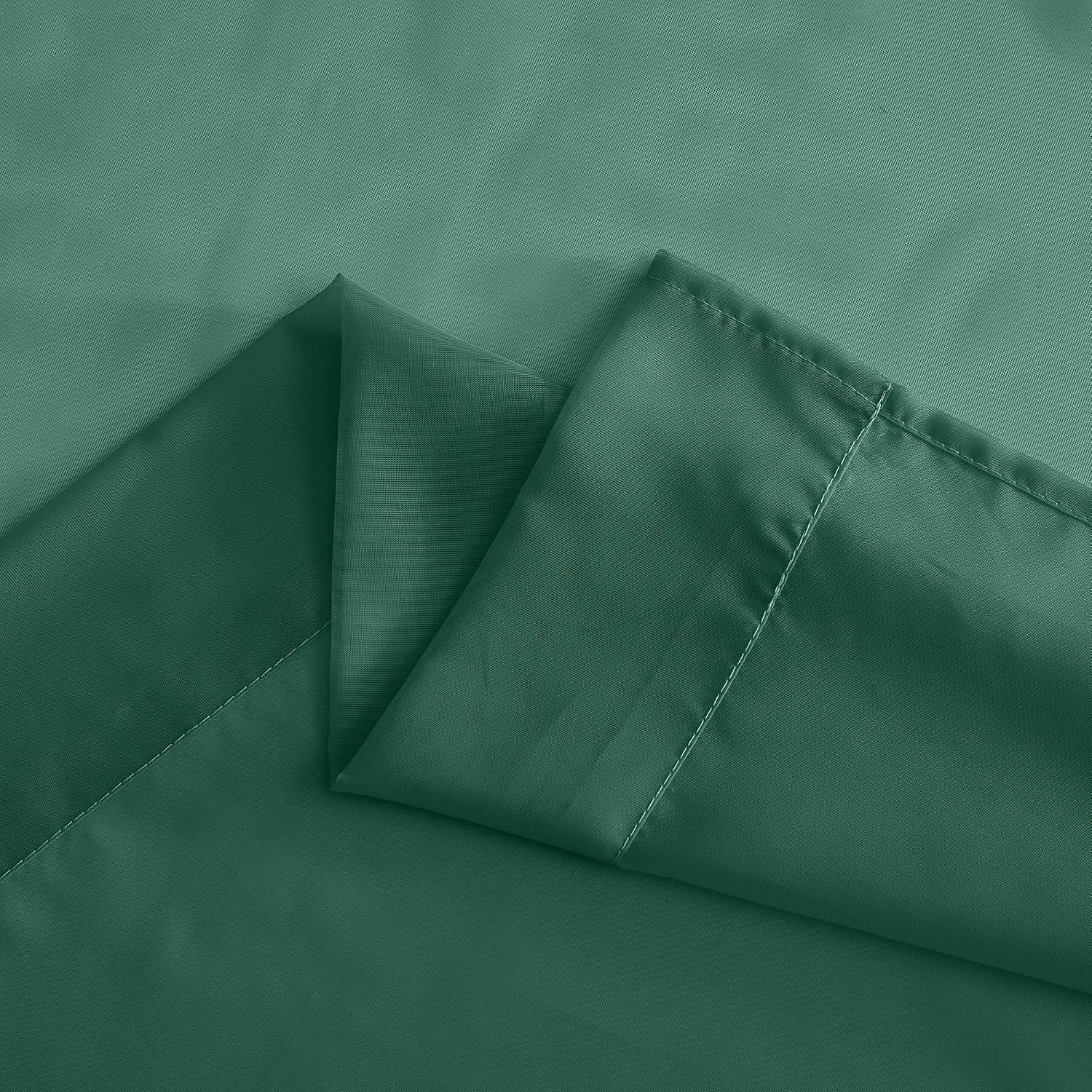 image:imageNICETOWN Patio Door Sheer Curtains 96 inch Length Ring Top Voile Textured Airy Sheer Curtains and Drapes Elegant for BedroomLiving Room Home Decor Beige 54 inch Wide 2 PanelsSante Green
