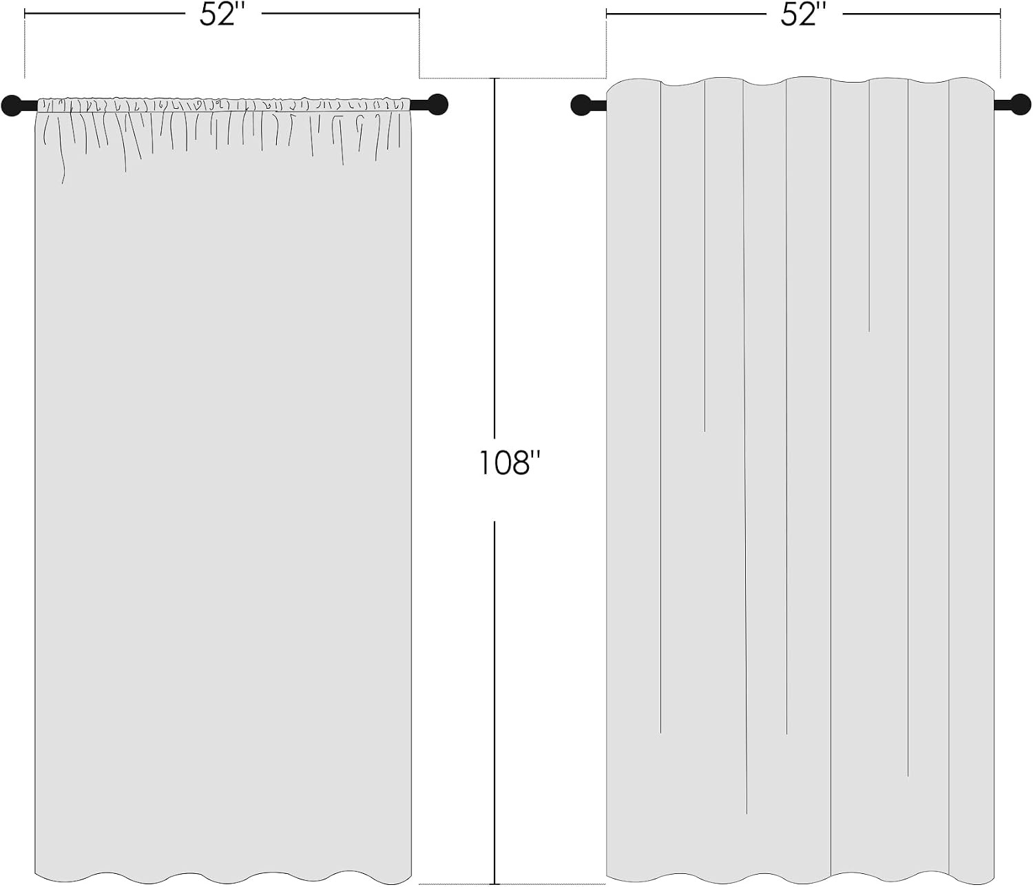 image:imageNICETOWN Patio Door Sheer Curtains 96 inch Length Ring Top Voile Textured Airy Sheer Curtains and Drapes Elegant for BedroomLiving Room Home Decor Beige 54 inch Wide 2 PanelsTaupe