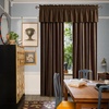 NICETOWN Black Velvet Blackout Curtains 96 inch Long 2 Panels(Brown Series – Brown)