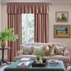 NICETOWN Black Velvet Blackout Curtains 96 inch Long 2 Panels(Pink Series – Dusty Rose Pink)