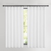 NICETOWN Black Velvet Blackout Curtains 96 inch Long 2 Panels(White Series – Pure White)