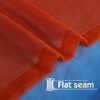 NICETOWN Colorful Curtains, Rainbow Ombre Sheer Curtains for Bedroom Girls Room Decor Ombre Pattern Window Short Sheer Curtains for Girly Nursery Kids Daughter Room (55 x 63 Inch Length, Set of 2)(Blue & Orange)