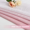 NICETOWN Colorful Curtains, Rainbow Ombre Sheer Curtains for Bedroom Girls Room Decor Ombre Pattern Window Short Sheer Curtains for Girly Nursery Kids Daughter Room (55 x 63 Inch Length, Set of 2)(Pink)