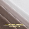 NICETOWN Colorful Curtains, Rainbow Ombre Sheer Curtains for Bedroom Girls Room Decor Ombre Pattern Window Short Sheer Curtains for Girly Nursery Kids Daughter Room (55 x 63 Inch Length, Set of 2)(Taupe| Waterproof)