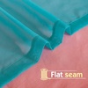 NICETOWN Colorful Curtains, Rainbow Ombre Sheer Curtains for Bedroom Girls Room Decor Ombre Pattern Window Short Sheer Curtains for Girly Nursery Kids Daughter Room (55 x 63 Inch Length, Set of 2)(Pink & Blue)