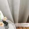 NICETOWN Colorful Curtains, Rainbow Ombre Sheer Curtains for Bedroom Girls Room Decor Ombre Pattern Window Short Sheer Curtains for Girly Nursery Kids Daughter Room (55 x 63 Inch Length, Set of 2)(Taupe)