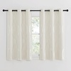NICETOWN Grey Blackout Striped Pattern Curtains for Living Room, 52 x 84(1 – Beige)