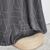 NICETOWN Grey Blackout Striped Pattern Curtains for Living Room, 52 x 84(2 – Grey)