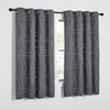 NICETOWN Grey Blackout Striped Pattern Curtains for Living Room, 52 x 84(2 – Grey)