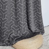 NICETOWN Grey Blackout Striped Pattern Curtains for Living Room, 52 x 84(3 – Grey)