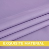 NICETOWN Grey Light Blocking Curtains 96 Inches Long 2 Panels for Living Room, Bedroom, Office Thermal Insulated Blackout Drapes Solid Grommet Noise Reducing Window Curtains, W40(Lavender Purple)