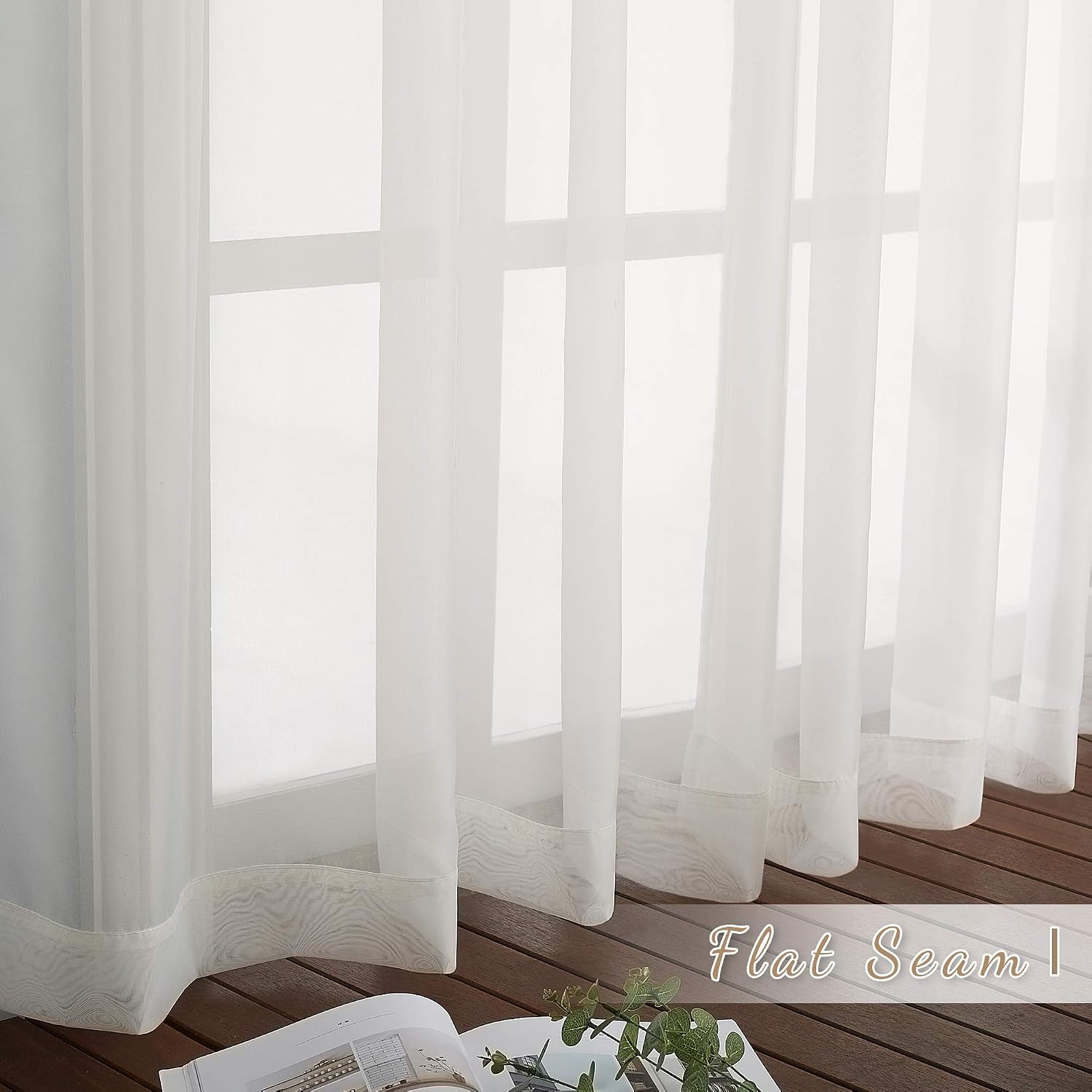 image:imageNICETOWN 100 Blackout Silver and Gold Patterned Curtains for Living Room Bedroom Beige Marble Print with Sheer Curtains Grommet Casual Voile Sheer with Light Filter Window Treatments