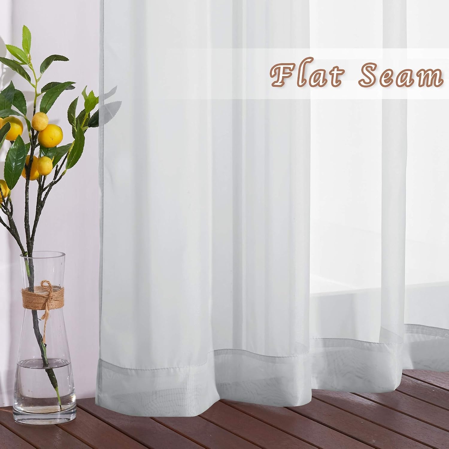 image:imageNICETOWN 100 Blackout Silver and Gold Patterned Curtains for Living Room Bedroom Marble Print with Sheer Curtains 84 Inches Long Ring Top Solid Voile Window Draperies Elegant Panels
