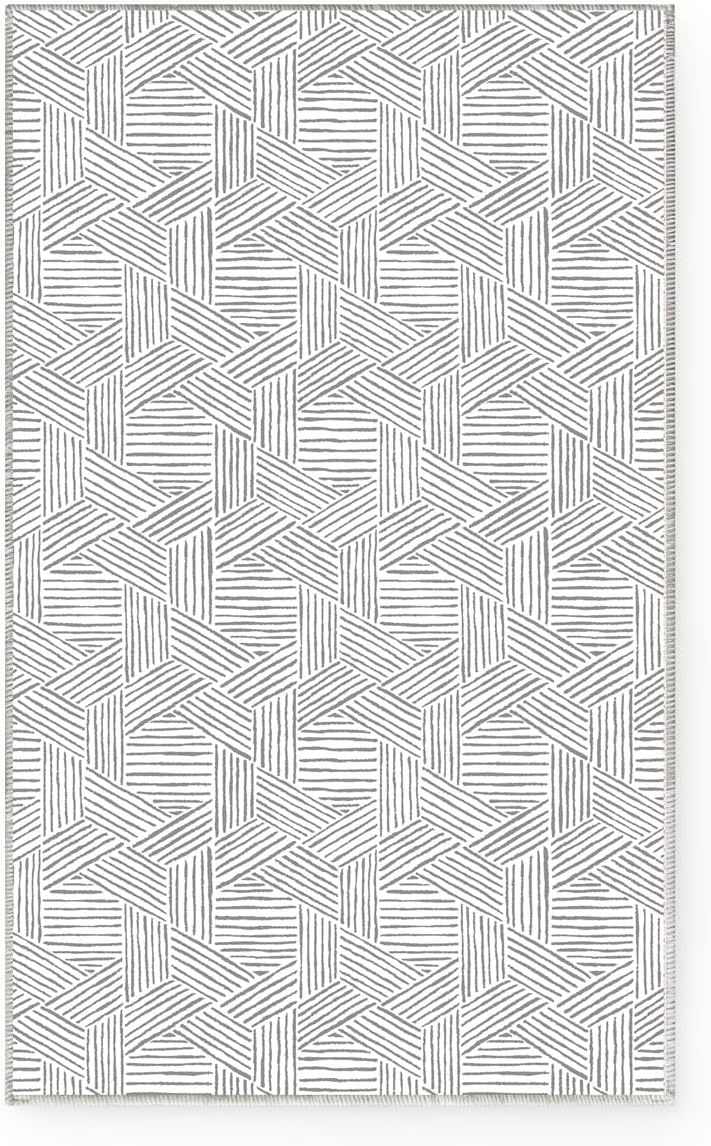 image:imageNICETOWN 8x10 UltraThin Brown Oriental Rug for Bedroom Tumble Washable Area Rugs 8x10 Boho NonSlip Vintage Living Room Rugs Oriental Carpet Entrance for Kitchen Laundry Bathroom BedroomJacquard Grey