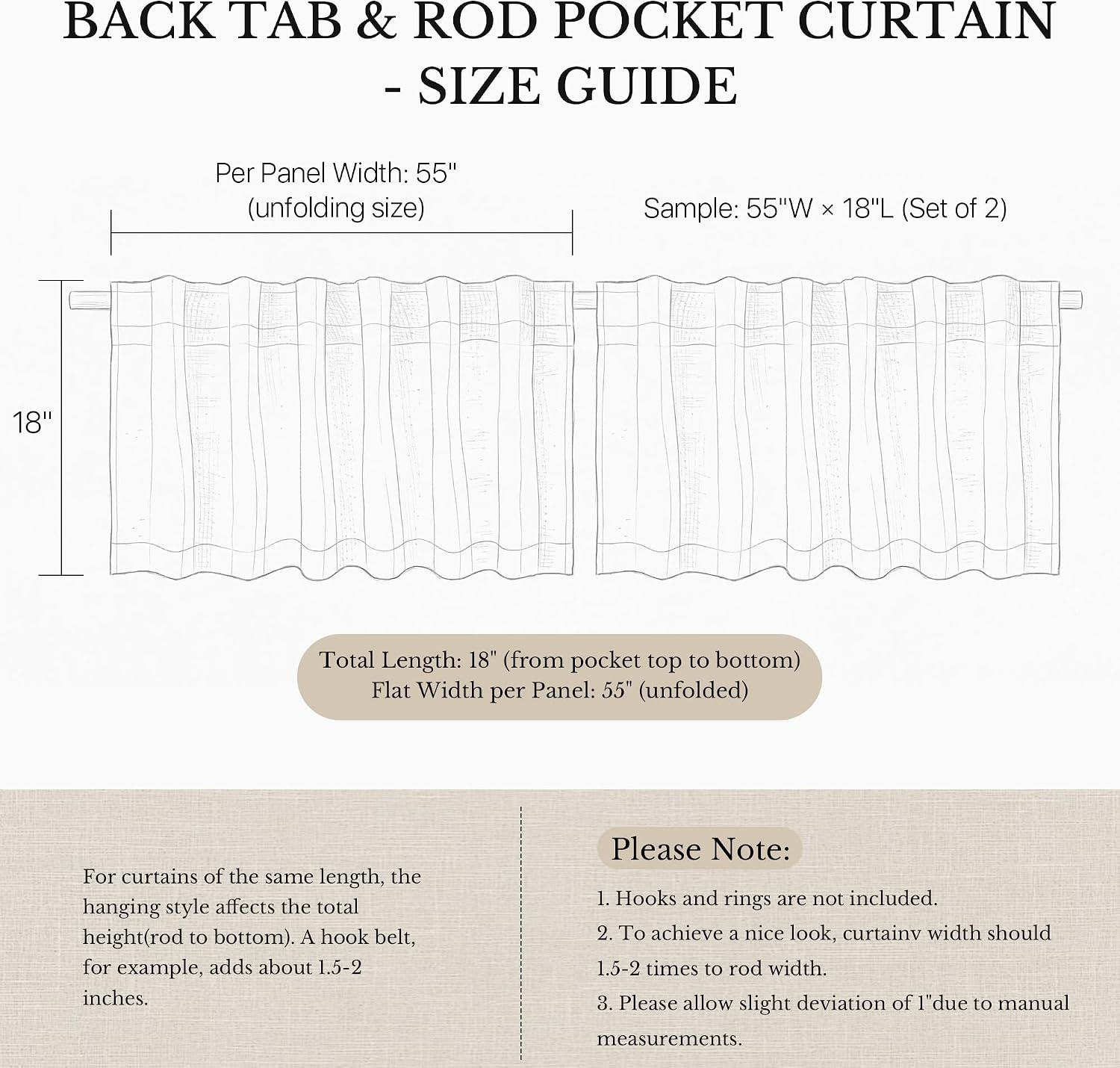 image:imageNICETOWN Floral Linen Curtains 84 inches Long Pink Pattern Printed for Girls Bedroom Nursery Boho Farmhouse Window Sheer Curtain Drapes Aesthetic Light Filtering Privacy 2 Panel Sets 55 WLinen