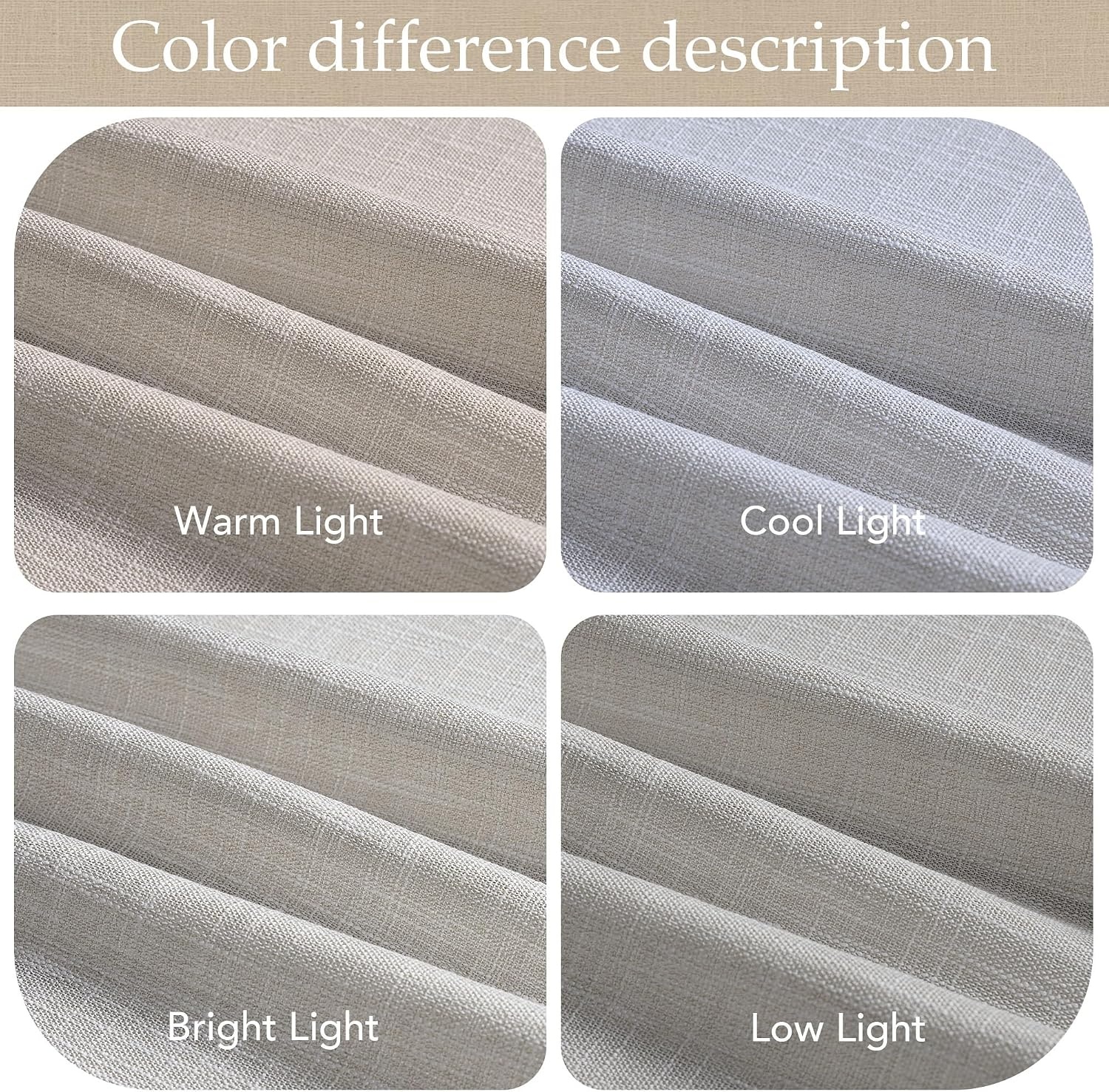 image:imageNICETOWN Floral Linen Curtains 84 inches Long Pink Pattern Printed for Girls Bedroom Nursery Boho Farmhouse Window Sheer Curtain Drapes Aesthetic Light Filtering Privacy 2 Panel Sets 55 WSeedpearl