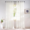 NICETOWN 100% Blackout Silver and Gold Patterned Curtains for Living Room Bedroom Marble Print with Natural Voile Sheer Bedroom Curtains 84 Inches Long, Grommet Window Treatments Light Filtering