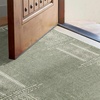 NICETOWN 8×10 Ultra-Thin Brown Oriental Rug for Bedroom, Tumble Washable Area Rugs 8×10, Boho Non-Slip Vintage Living Room Rugs, Oriental Carpet Entrance for Kitchen, Laundry, Bathroom, Bedroom(Sage Green)