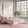 NICETOWN 8×10 Ultra-Thin Brown Oriental Rug for Bedroom, Tumble Washable Area Rugs 8×10, Boho Non-Slip Vintage Living Room Rugs, Oriental Carpet Entrance for Kitchen, Laundry, Bathroom, Bedroom(Pink)