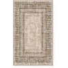 NICETOWN 8×10 Ultra-Thin Brown Oriental Rug for Bedroom, Tumble Washable Area Rugs 8×10, Boho Non-Slip Vintage Living Room Rugs, Oriental Carpet Entrance for Kitchen, Laundry, Bathroom, Bedroom(Brown)