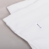 NICETOWN Blackout Floral Kitchen Valances for Windows 52 x 18 Inch Length(Pure White)