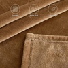 NICETOWN Grey Fleece Twin Blanket – 300GSM Soft Lightweight Plush Cozy Twin Blankets for Bed, Sofa, Couch, Travel, Camping, 60×80 inches(Coffee)