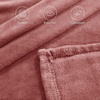 NICETOWN Grey Fleece Twin Blanket – 300GSM Soft Lightweight Plush Cozy Twin Blankets for Bed, Sofa, Couch, Travel, Camping, 60×80 inches(Dusty Pink)