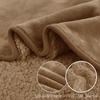 NICETOWN Grey Fleece Twin Blanket – 300GSM Soft Lightweight Plush Cozy Twin Blankets for Bed, Sofa, Couch, Travel, Camping, 60×80 inches(Taupe ( Dog Bed Blanket ))