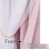NICETOWN Kids Room Decor Curtains for Girls Nursery, Star Cut Princess Room Design Curtains with Versatile Styling Options for Backdrops (Pink & Yellow & Green & Pink, Each is W52 x L84, Sold by 2)(Pink)