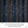 NICETOWN Kids Room Decor Curtains for Girls Nursery, Star Cut Princess Room Design Curtains with Versatile Styling Options for Backdrops (Pink & Yellow & Green & Pink, Each is W52 x L84, Sold by 2)(Moon Star | Pink & Grey)