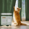 NICETOWN White Non-See-Through Light Filtering Curtains, Semi Sheer Privacy Grommet Drapes, 108 Inches Long 2 Panels, Cat Proof Window Curtains for Living Room Bedroom Home Decor, 42″ W(Dark Green)