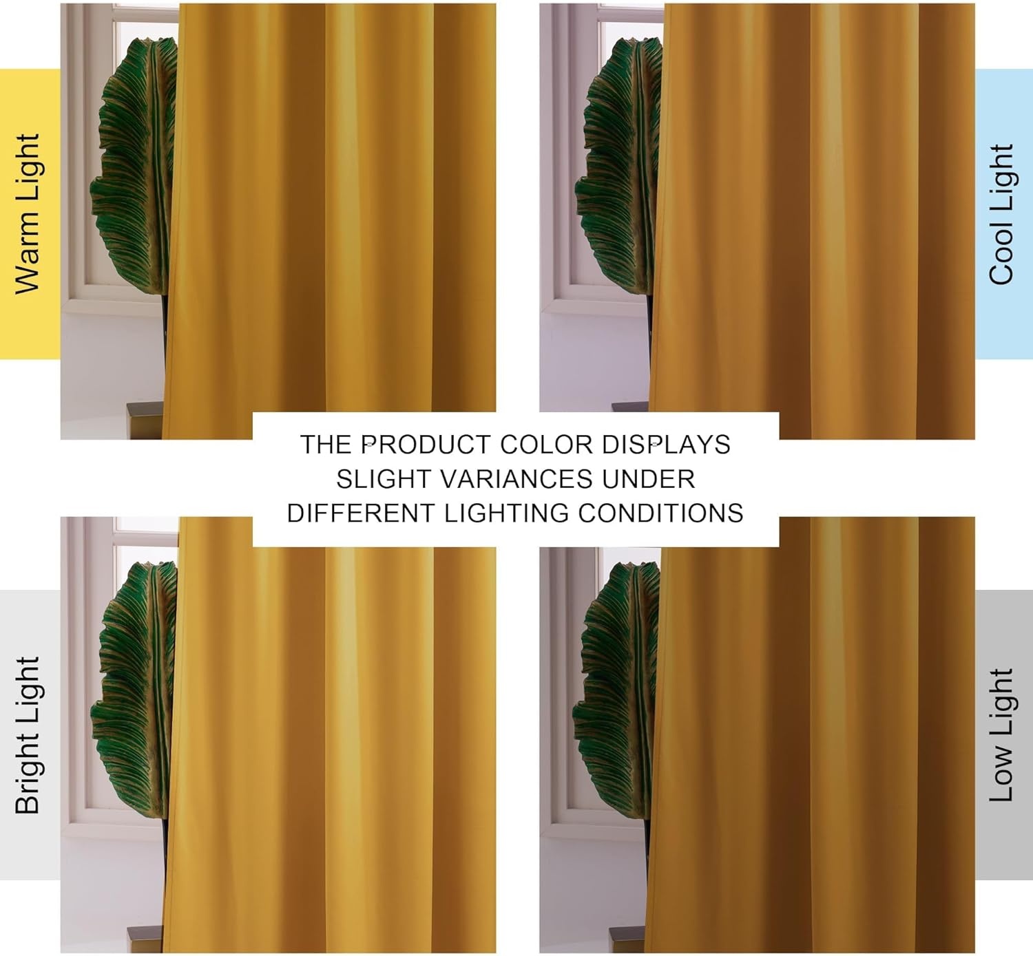 image:imageNICETOWN Gold Brown 90 inch Long Velvet Curtains amp Drapes 2 PanelsGold Brown