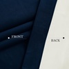 NICETOWN Gold Brown 90 inch Long Velvet Curtains & Drapes, 2 Panels(100% Blackout – Navy Blue)
