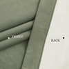 NICETOWN Gold Brown 90 inch Long Velvet Curtains & Drapes, 2 Panels(100% Blackout – Sage Green)