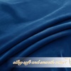 NICETOWN Gold Brown 90 inch Long Velvet Curtains & Drapes, 2 Panels(Blue)