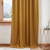 NICETOWN Gold Brown 90 inch Long Velvet Curtains & Drapes, 2 Panels(Gold Brown)