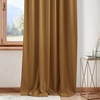 NICETOWN Gold Brown 90 inch Long Velvet Curtains & Drapes, 2 Panels(Golden Brown)