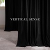 NICETOWN Gold Brown 90 inch Long Velvet Curtains & Drapes, 2 Panels(Onyx)