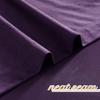 NICETOWN Gold Brown 90 inch Long Velvet Curtains & Drapes, 2 Panels(Purple)