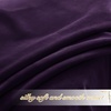 NICETOWN Gold Brown 90 inch Long Velvet Curtains & Drapes, 2 Panels(Purple)