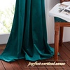 NICETOWN Gold Brown 90 inch Long Velvet Curtains & Drapes, 2 Panels(Teal)