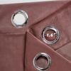 NICETOWN Gold Brown 90 inch Long Velvet Curtains & Drapes, 2 Panels(Wild Rose)