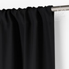 NICETOWN 4 Panels Stone Blue Blackout Curtains 63 inch Length for Nursery(Black)