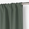 NICETOWN 4 Panels Stone Blue Blackout Curtains 63 inch Length for Nursery(Greyish Green)