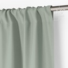 NICETOWN 4 Panels Stone Blue Blackout Curtains 63 inch Length for Nursery(Sage Green)