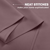 NICETOWN Kitchen Tiers Curtains for Small Window Bathroom, 52 W x 30 L(Dry Rose)