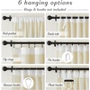 NICETOWN Linen Pinch Pleated Curtains 84 Inches Long for Bedroom(Butter)