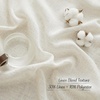 NICETOWN Linen Pinch Pleated Curtains 84 Inches Long for Bedroom(Linen)