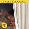 NICETOWN Natural 100% Blackout Linen Curtains 84 inch Long Burg for Living Room, 2 Panels, 52″ Wide, Farmhouse Thick Completely Blackout Window Treatment Thermal Insulated Warm Drapes for Winter