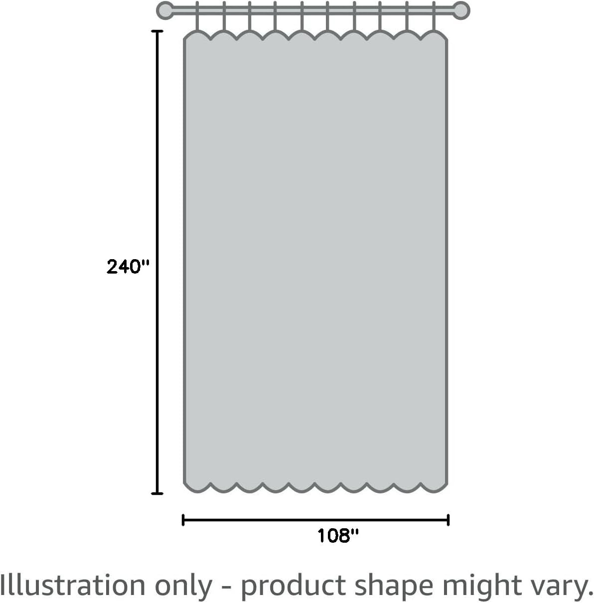 image:imageNICETOWN 100 Blackout Linen Curtain for Patio Sliding Door W100 x L84 inCappuccino